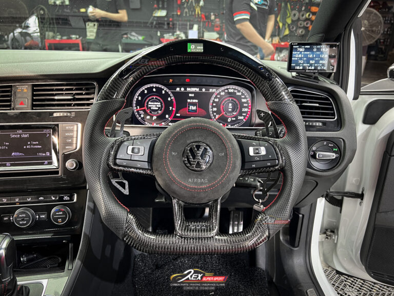 Volkswagen Steering Retrofit To Mk7.5 LED Carbon